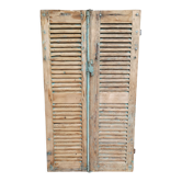 Pair of shutters old fir shutters