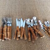 Bamboo cutlery set
