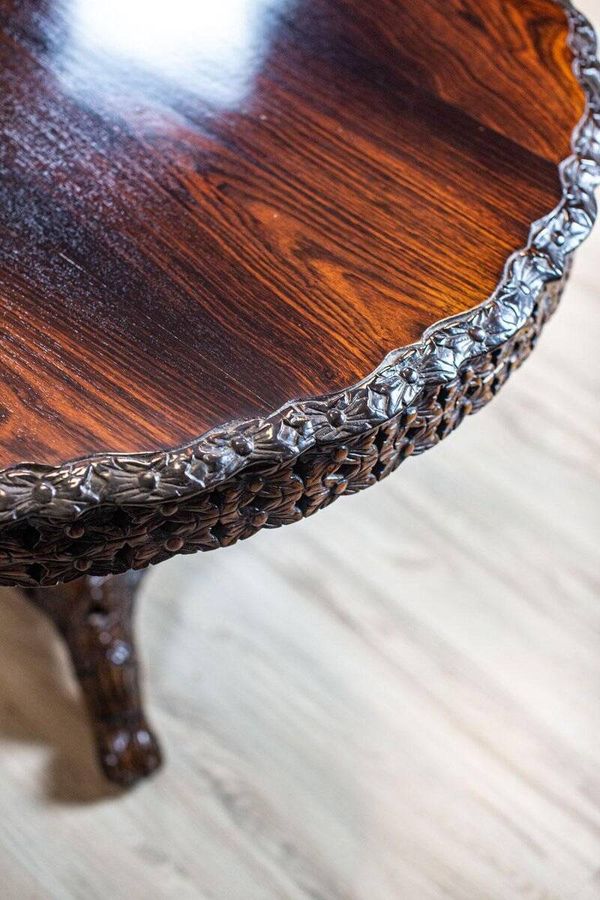 Table en palissandre vintage, années 1920