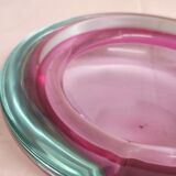 Cendrier en verre de Murano. Italie, années 1970.
