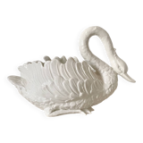 Large ceramic swan planter Bassano Italy