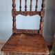Rare pair of carved chairs, Italian manufacture from the 17th century