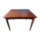 Square table in teak with extensions. Denmark 1960