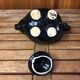 Old vintage black ceramic elephant shaped teapot #a474