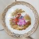 Assiette creuse Gloria porcelaine fine Fragonard