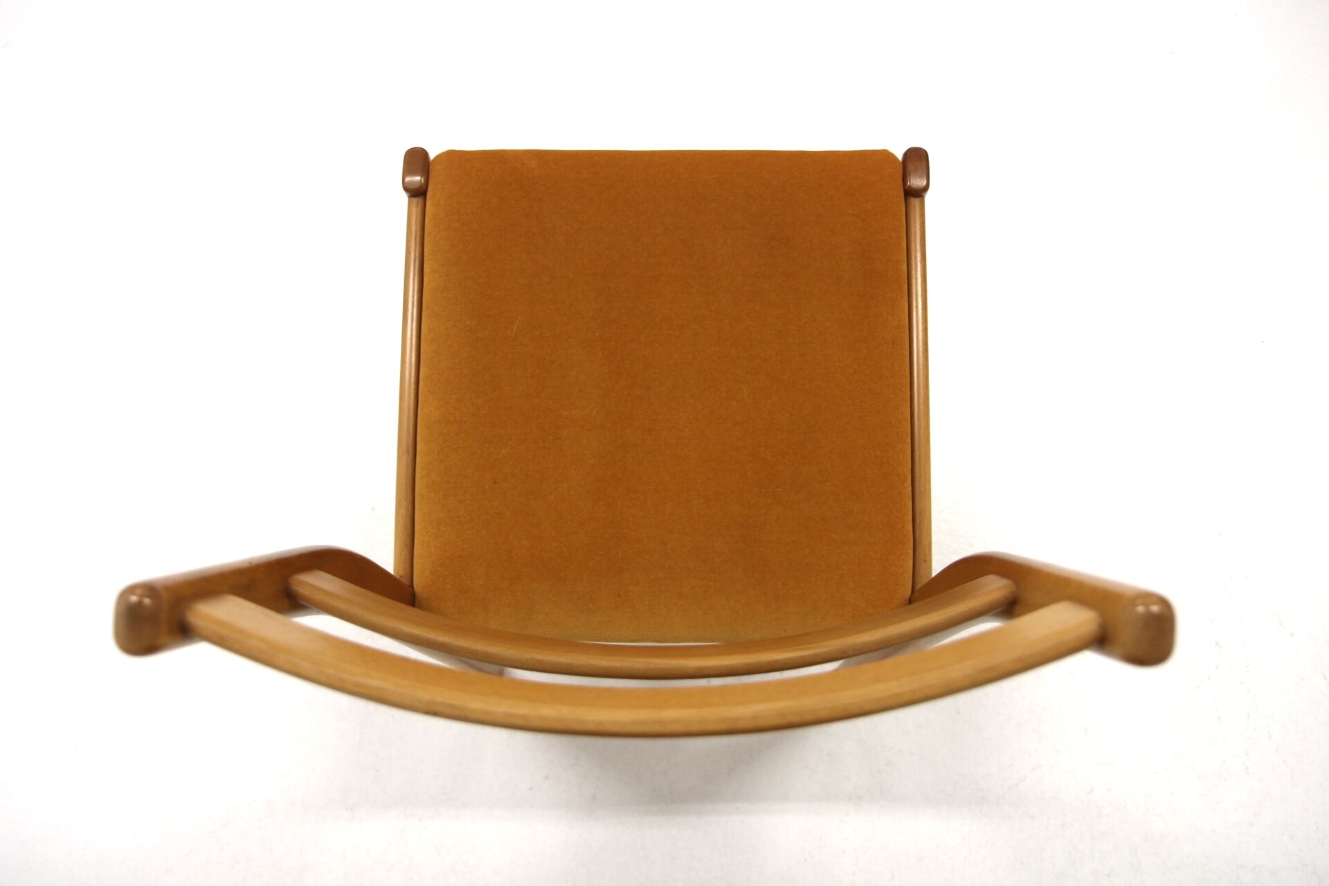 Set of 4 Scandinavian beech chairs, Sweden, 1960