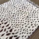 Tapis berbere Beni Ouarain en laine 185x280 cm
