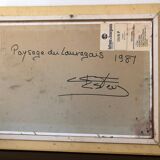 Tableau du peintre denis esteve