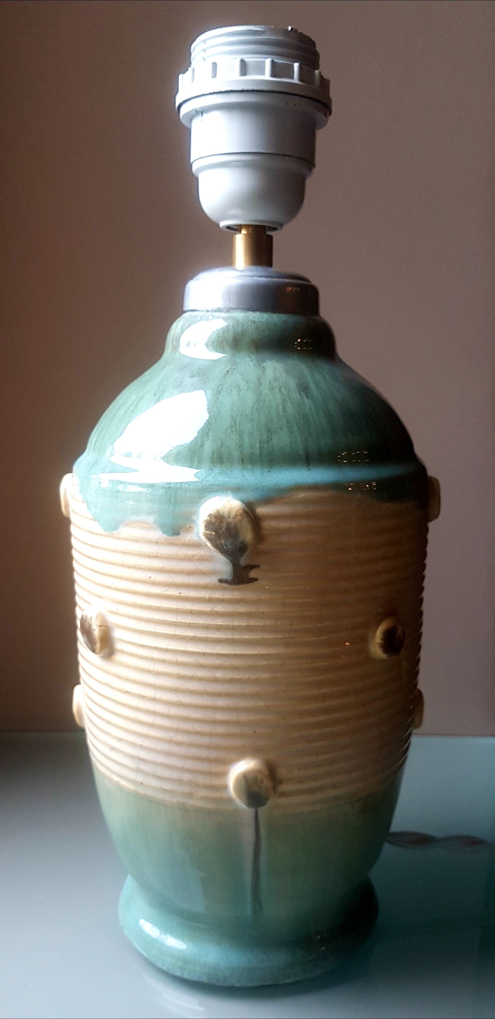 Ceramic lamp 50s 60s