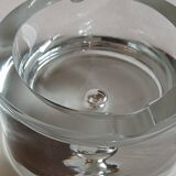 Crystal ashtray by Krosno, Poland