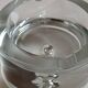 Cendrier en cristal par Krosno, Pologne