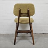 Suite de 6 chaises ciseaux vintage Louis van Teeffelen