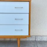 Vintage oak row 1960