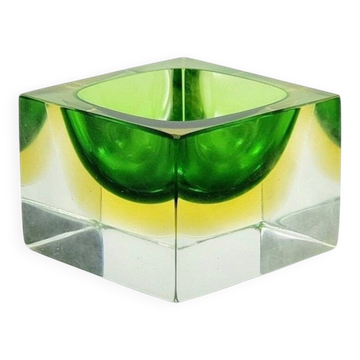 Mid Century Murano Glass Catchall/Ashtray by Flavio Poli for Seguso, 1970s