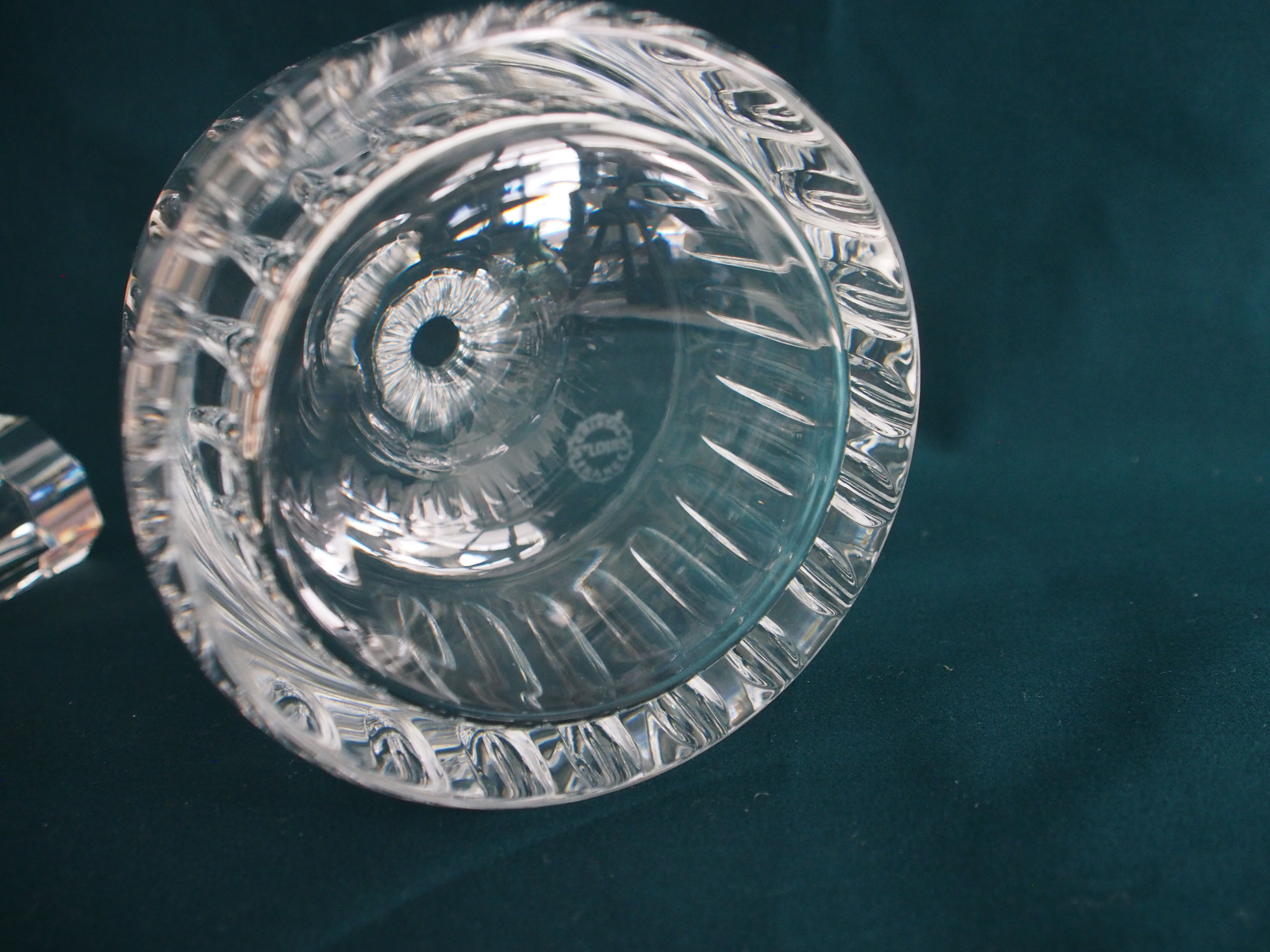 Saint Louis Crystal Whisky Carafe