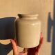 Pot en grès blanc sans son bouchon