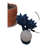 Vintage ceramic palm lamp
