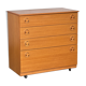Schreiber Teak Chest of Drawers, 1970s