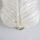 Vintage sconce by Barovier & Toso, 1940s.