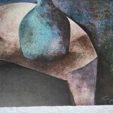 Lithographie originale signée Claude Gaveau