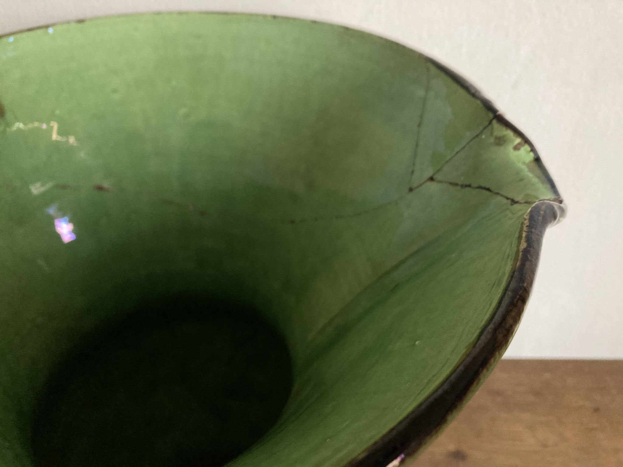 XXXXL glazed earthenware vase by Etienne Noel in Dieulefit, 1950