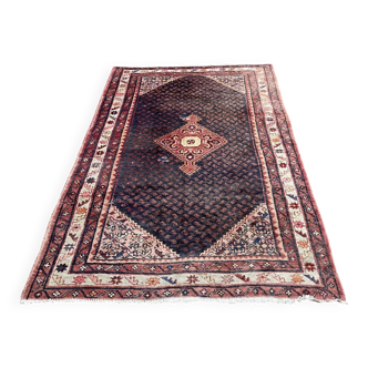 Handmade wool Iranian carpet - 2.14m x 1.31m