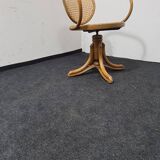 Vintage bentwood swivel chair.
