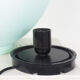 Vintage blue balloon table lamp by Yves Christin for Bilumen, 1980s