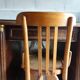Solid wood notary desk and swivel American chair