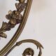Lampe art nouveau monte et baisse en bronze