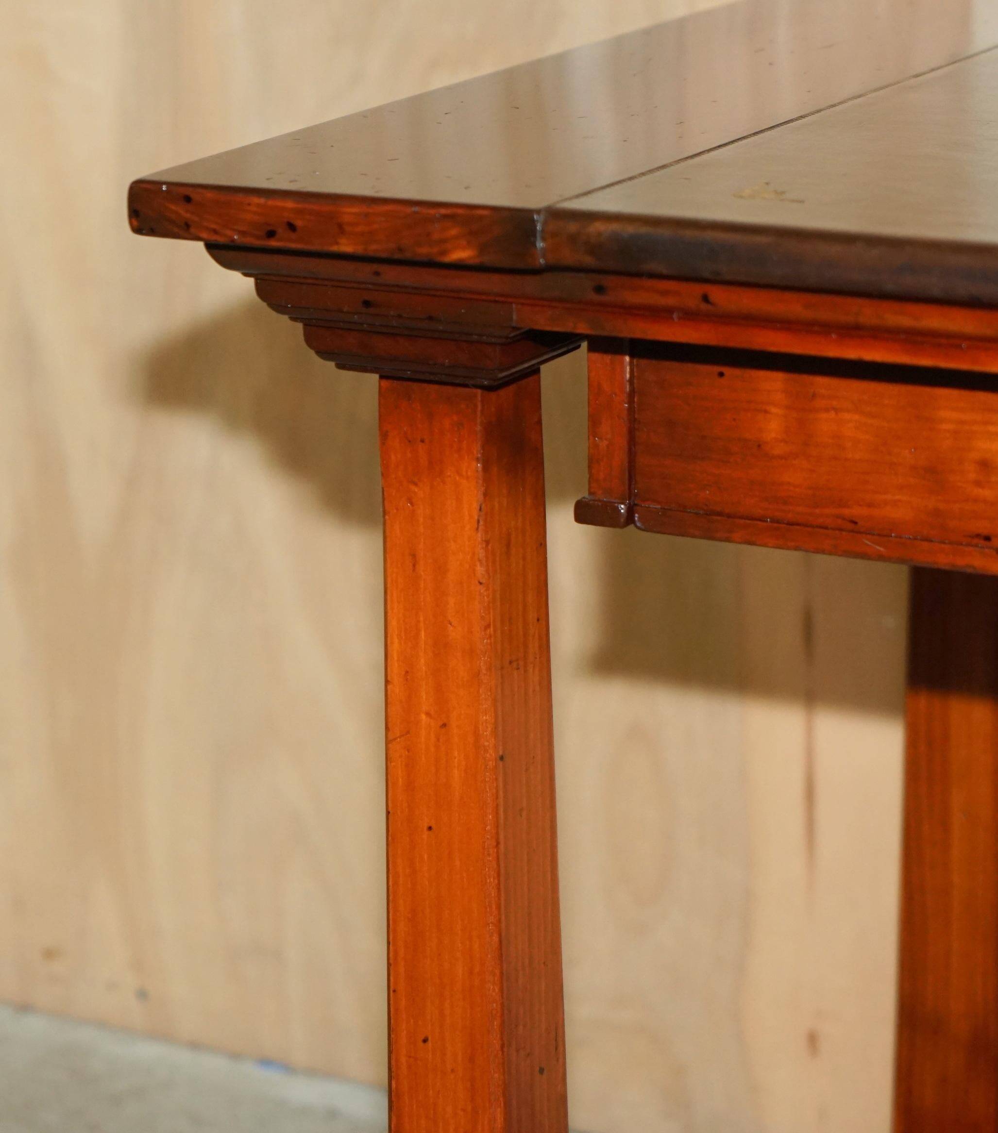 Bureau d'architecte vintage Harrods Kennedy cuir