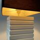 Vintage porcelain lamp from the 70s