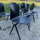 Set of 6 chairs Galvanitas S22 ebony 60s Netherlands