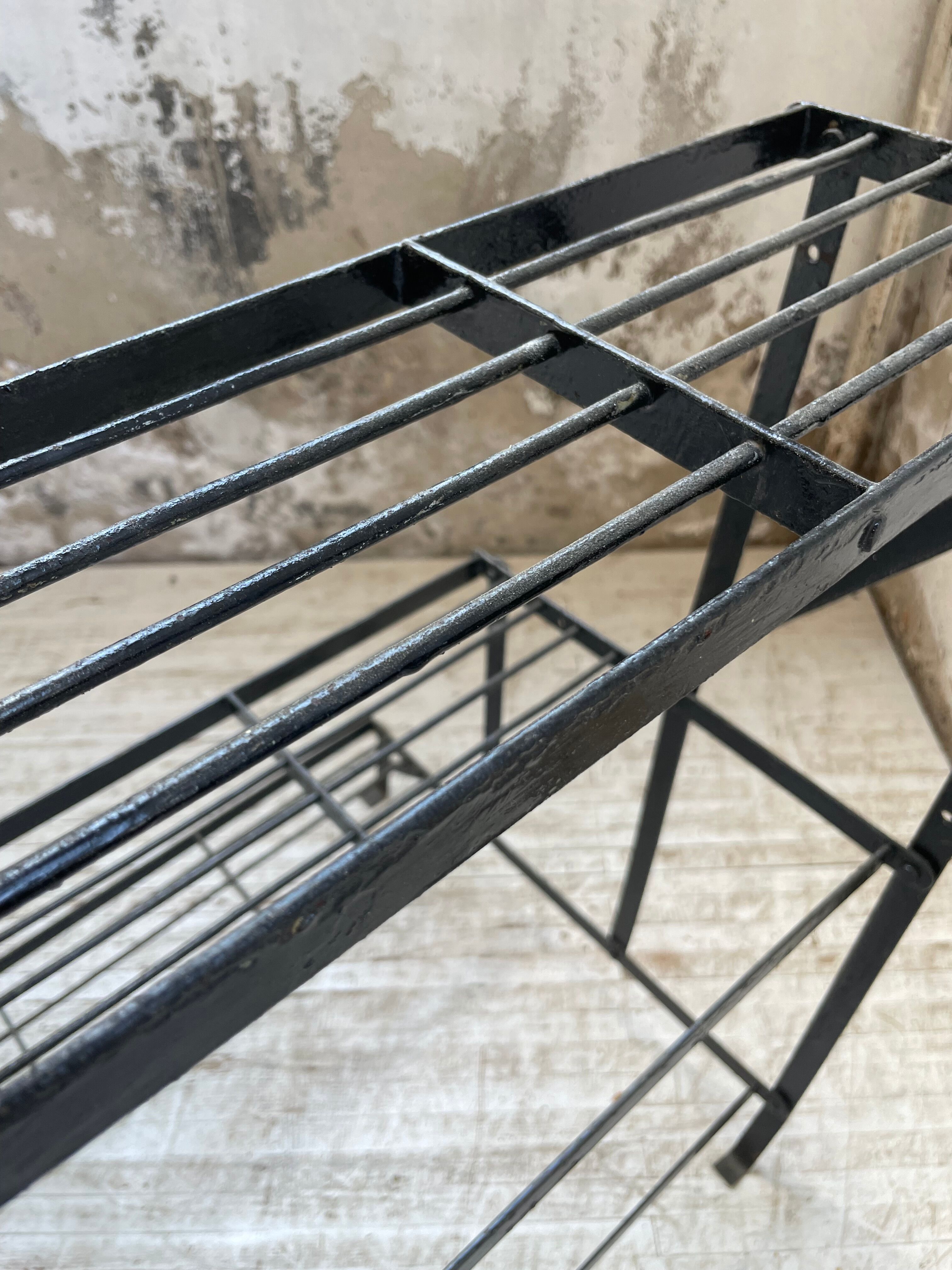 Plant holder florist metal staircase