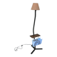 Floor lamp 60s/70s