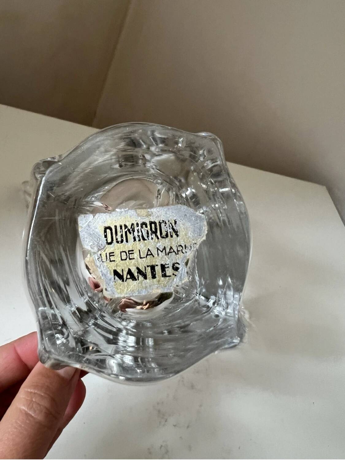 Vintage Daum France crystal vase