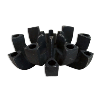 50s cast iron candlestick