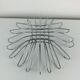 Chrome wire fruit bowl, 1970s.