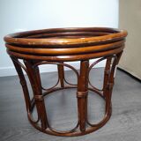 Rattan poufs/stool