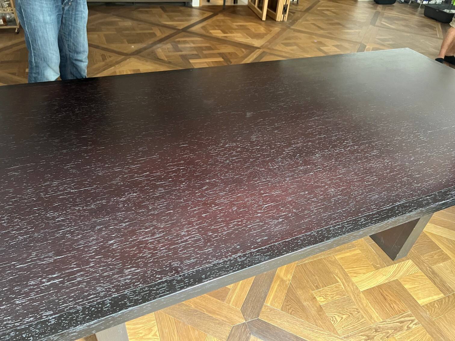 Luxe solid wood table cassina