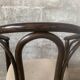 Set of 4 midcentury bentwood bamboo Dutch dining chairs, Rohe Noordwolde 19
