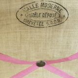 Vintage wicker trunk
