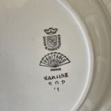 4 hollow plates Sarreguemines