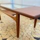 Coffee table Gplan teak & glass