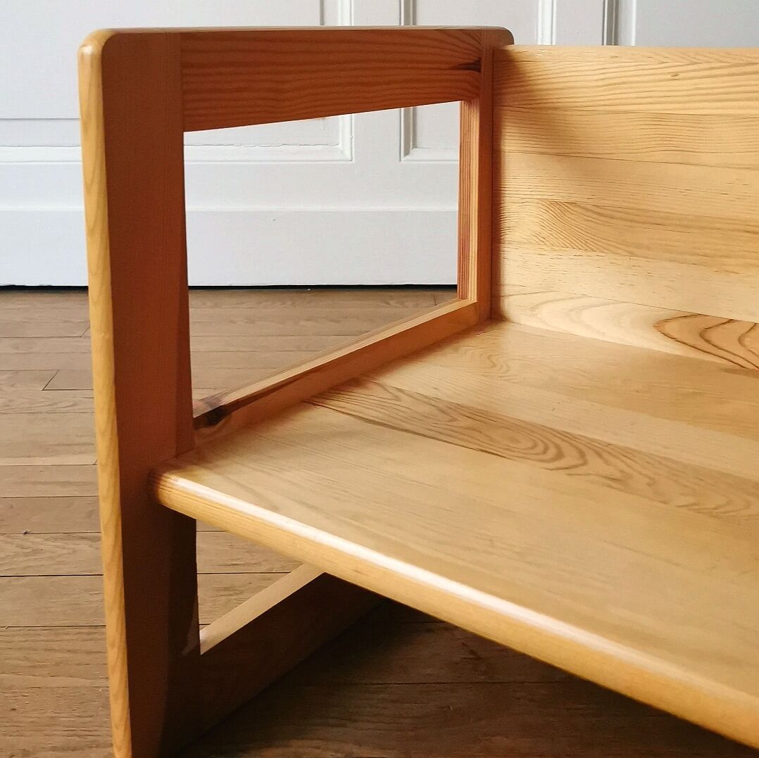 Children's armchair with 3 positions