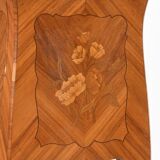 Bedside table in marquetry