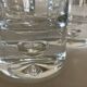 Set of 4 XL glasses Scandinavian bubble whiskey tumblers 500g in ringing crystal
