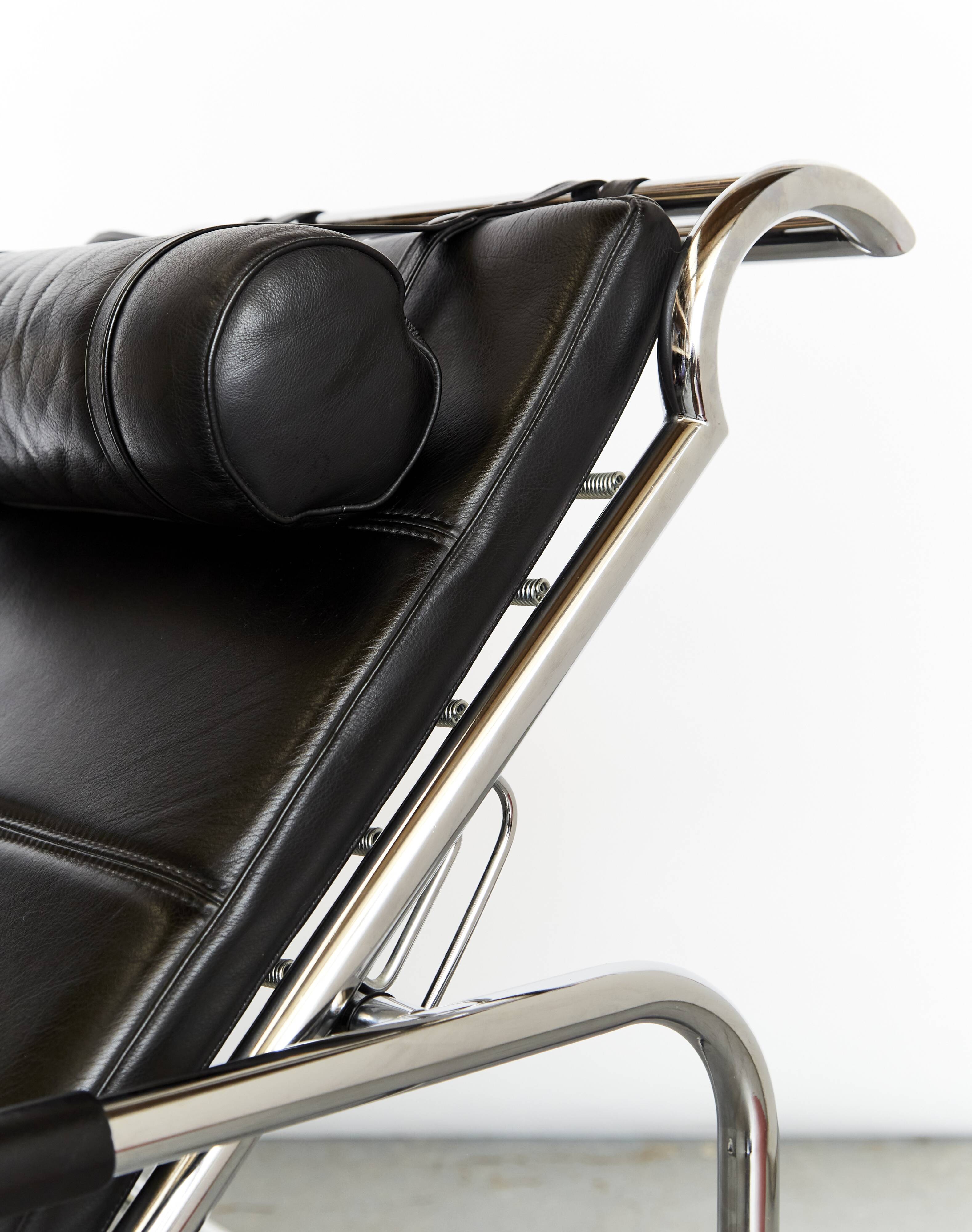 Chaise longue and ottoman Gabriele Mucchi "Genni" for Zanotta