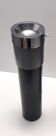 Chrome-Plated and Varnished Metal Ashtray Stand by Stilnovo, Italy