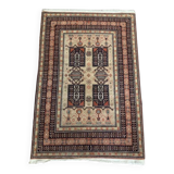 Persian rug in beige wool 150x100